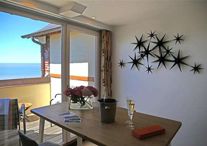 Superior room with sea view, Côte fleurie - Bellevue Hotel