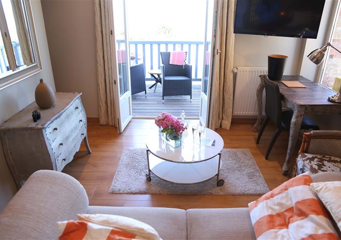 Sea view room in Villerville  - Bellevue Hotel