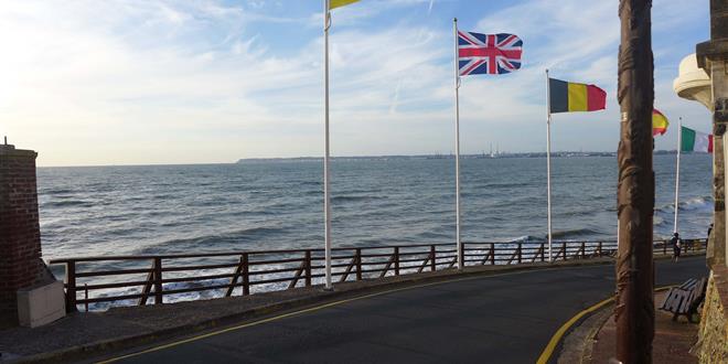 villerville beach, normandy - Bellevue Hotel