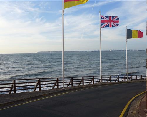 villerville beach, normandy - Bellevue Hotel