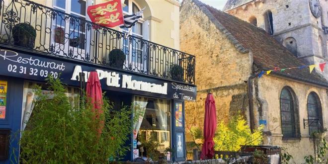 Restaurant Au 'tit Normand in Cambremer - Bellevue Hotel
