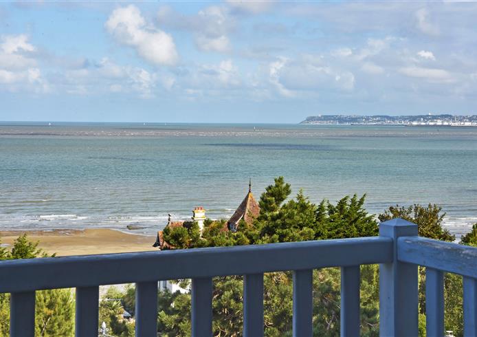 Sea view balcony from our room  - Bellevue Hotel