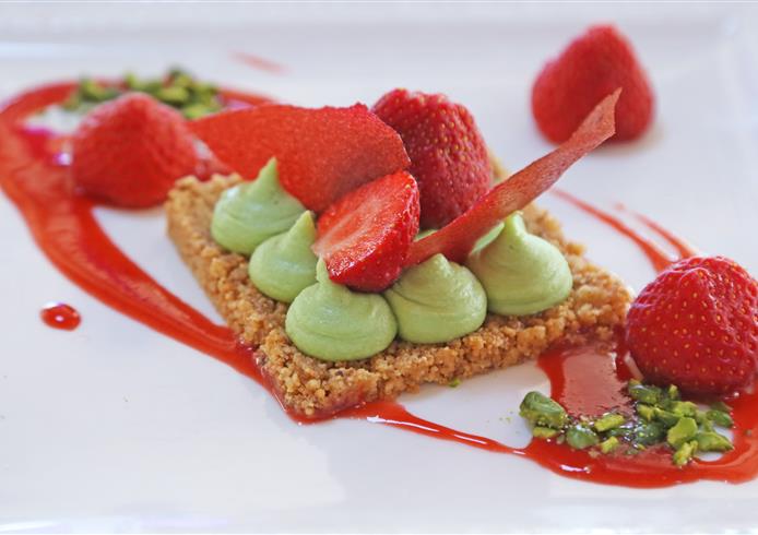 gourmet desert  - Bellevue Hotel