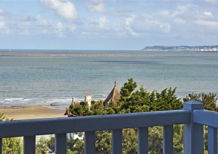 Sea view from the balcony - Bellevue Hotel