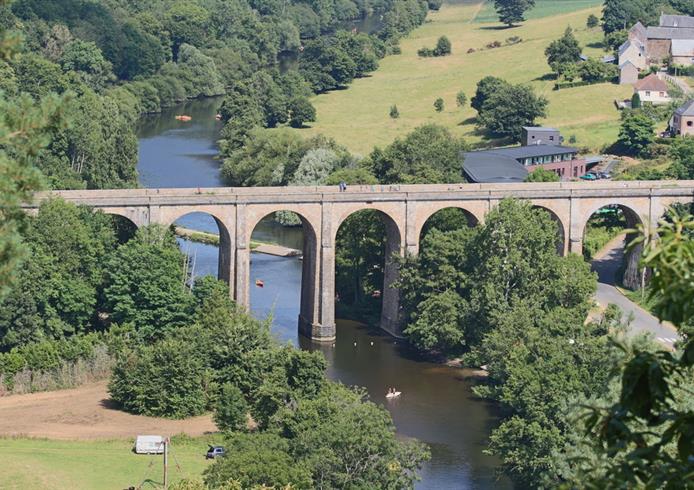 Clécy bridge  - Bellevue Hotel